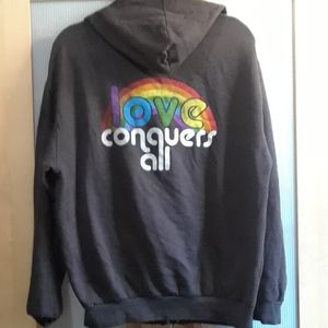 LOVE conquers all hoodie